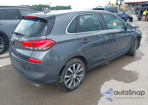 2018 Hyundai Elantra Gt from USA, damaged, VIN KMHH35LE7JU081020